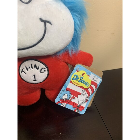 Dr Seuss Day - 8.5 Thing 1 & 2 Double Dood Plushie - Picture 2 of 4